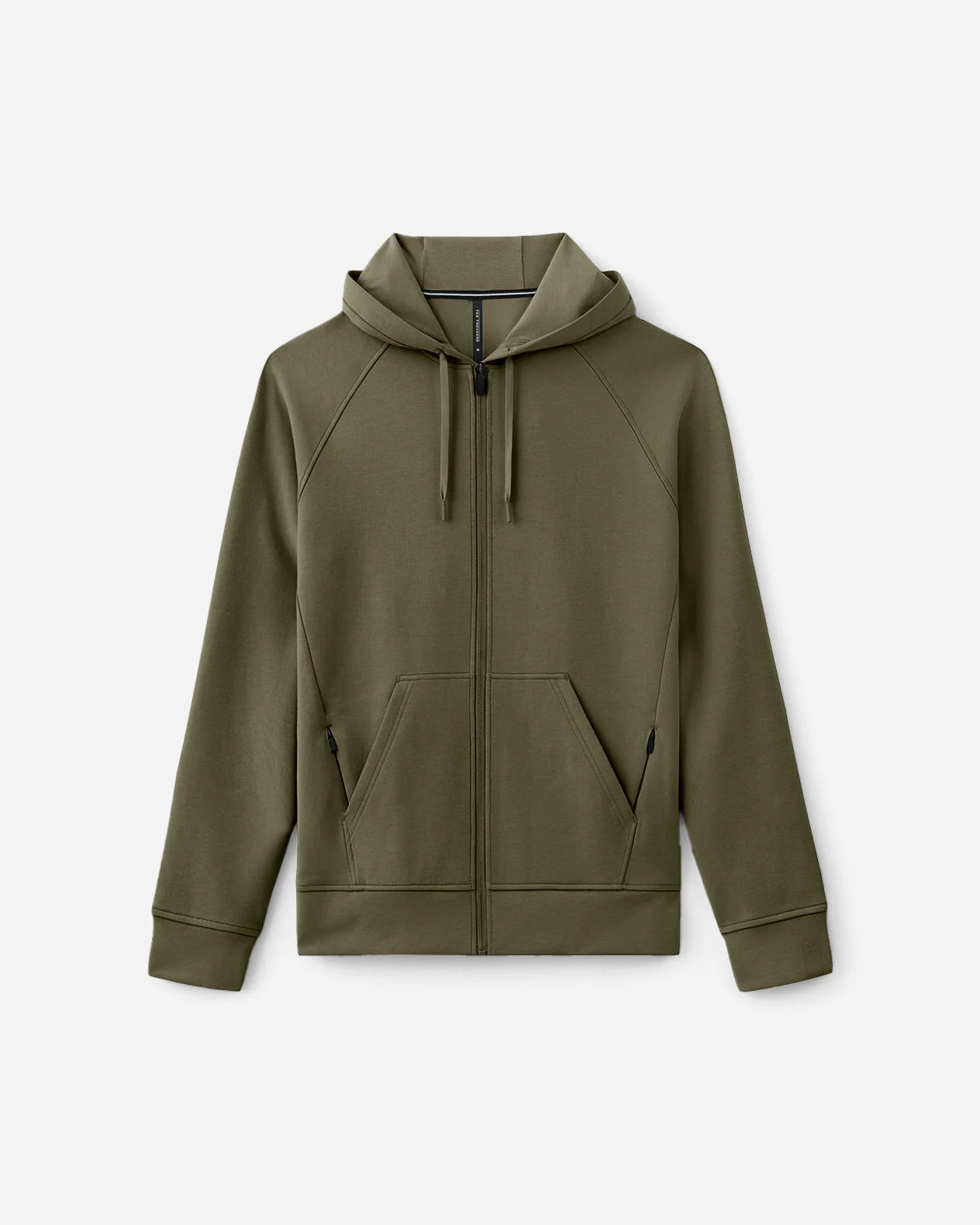 Ocon's Creations Midweight Tech Full Zip Hoodie in front view