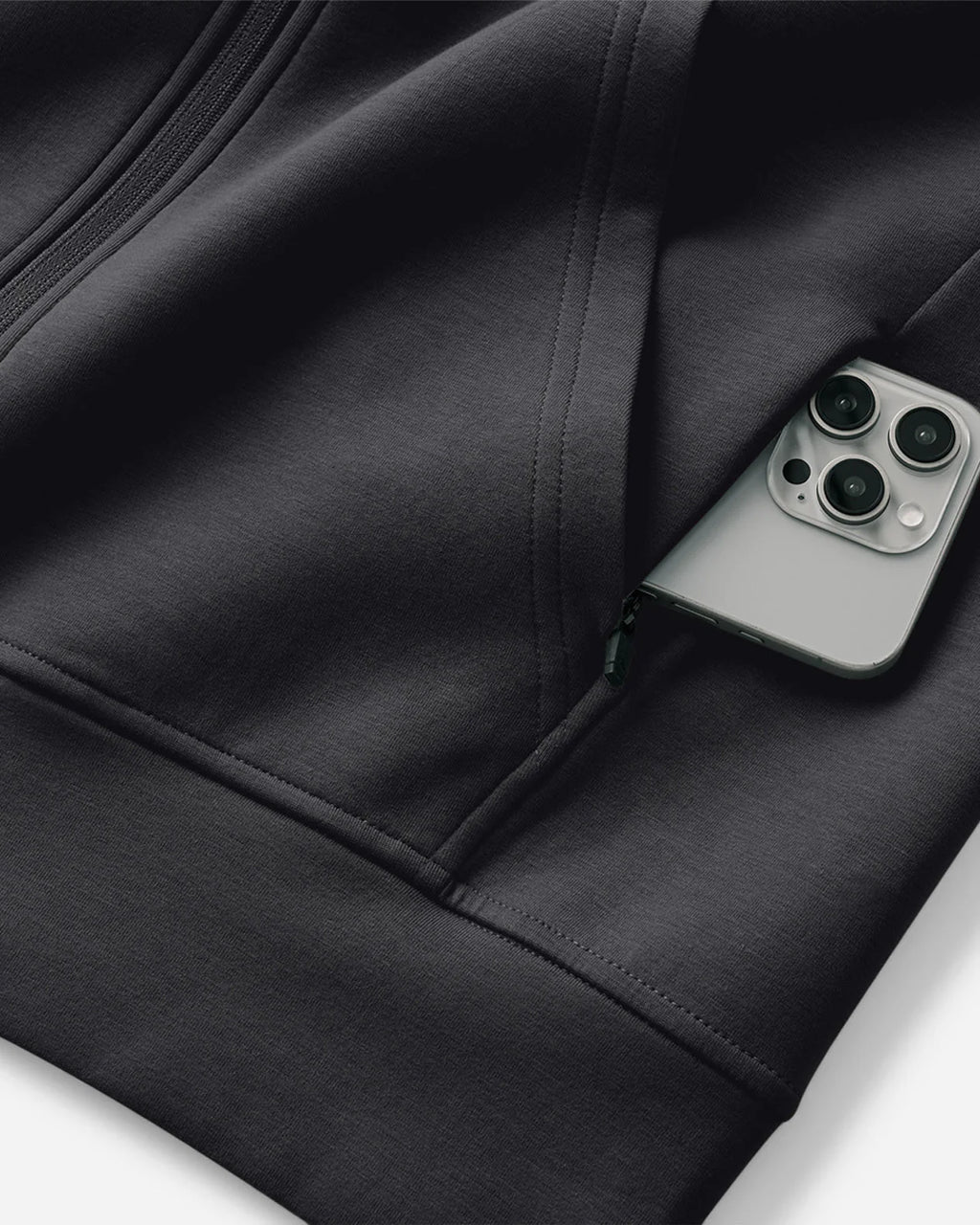 Midweight Tech Full Zip Hoodie – Premium Performance