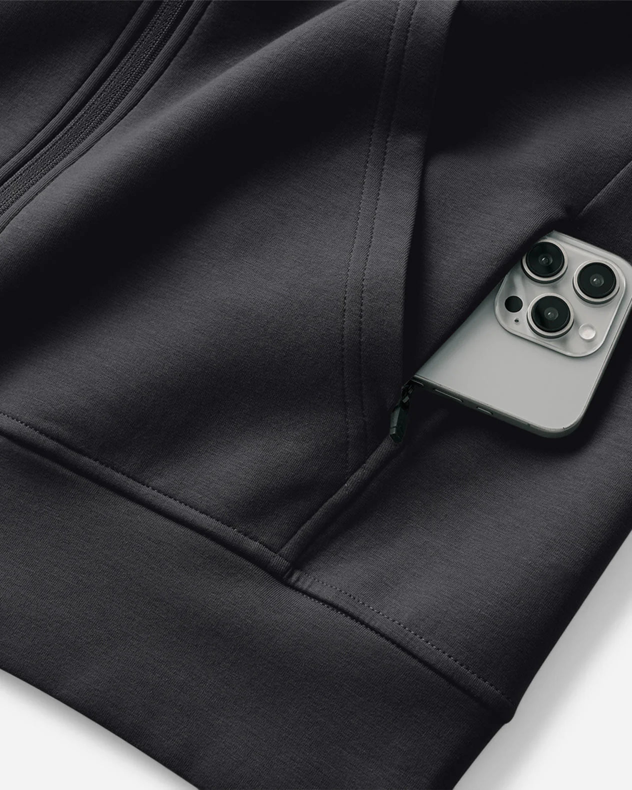 Midweight Tech Full Zip Hoodie – Premium Performance