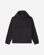 Ocon's Creations Tactical Hoodie in olive green, full zip design with adjustable hood, worn on a shooting range.